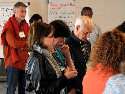 Participants exploring their constellation